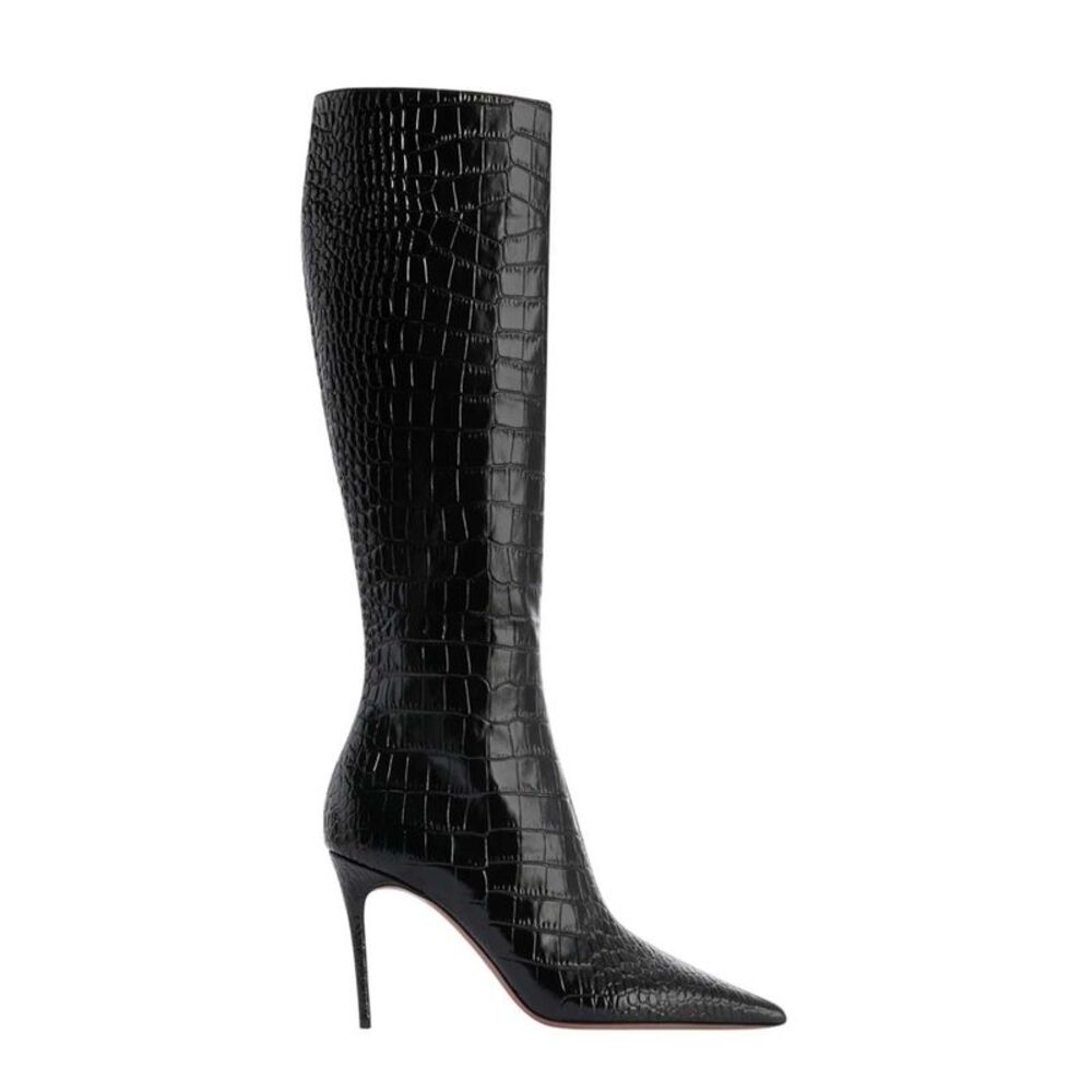 Paris Texas Women Crocodile-Effect Boot